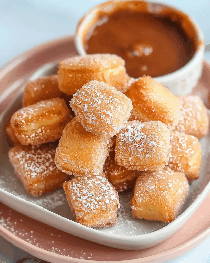 Sweet Air Fryer Churro Bites Recipe