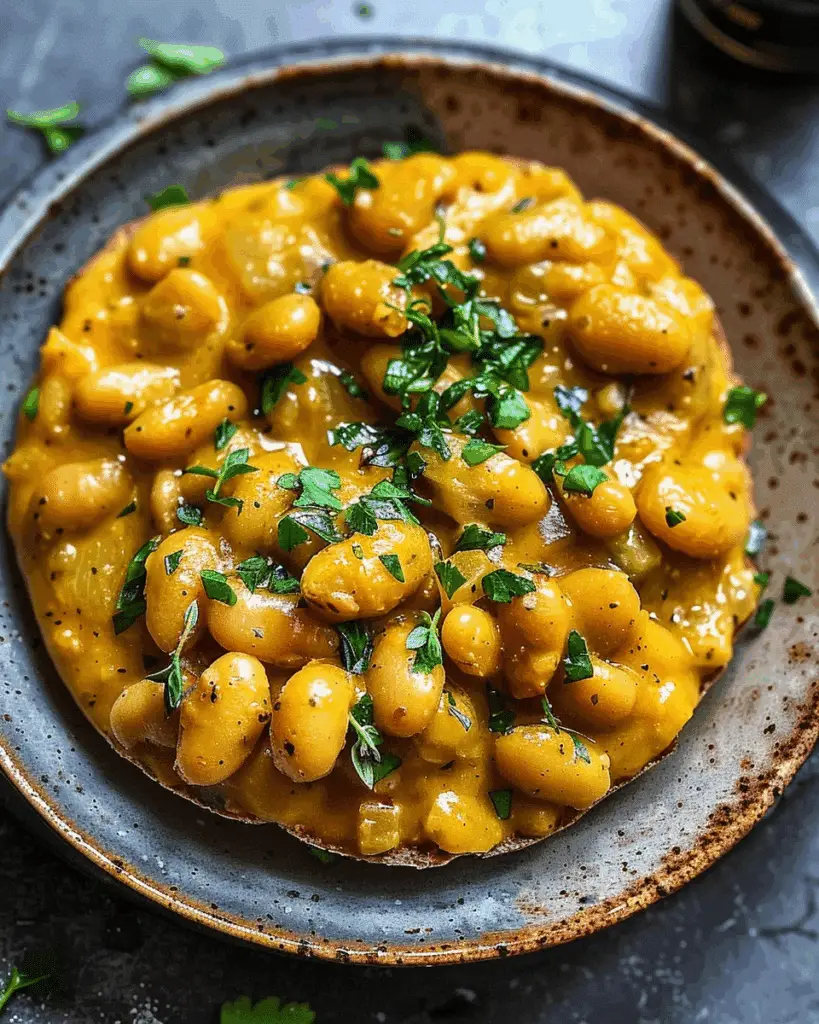 Curried Butter Beans