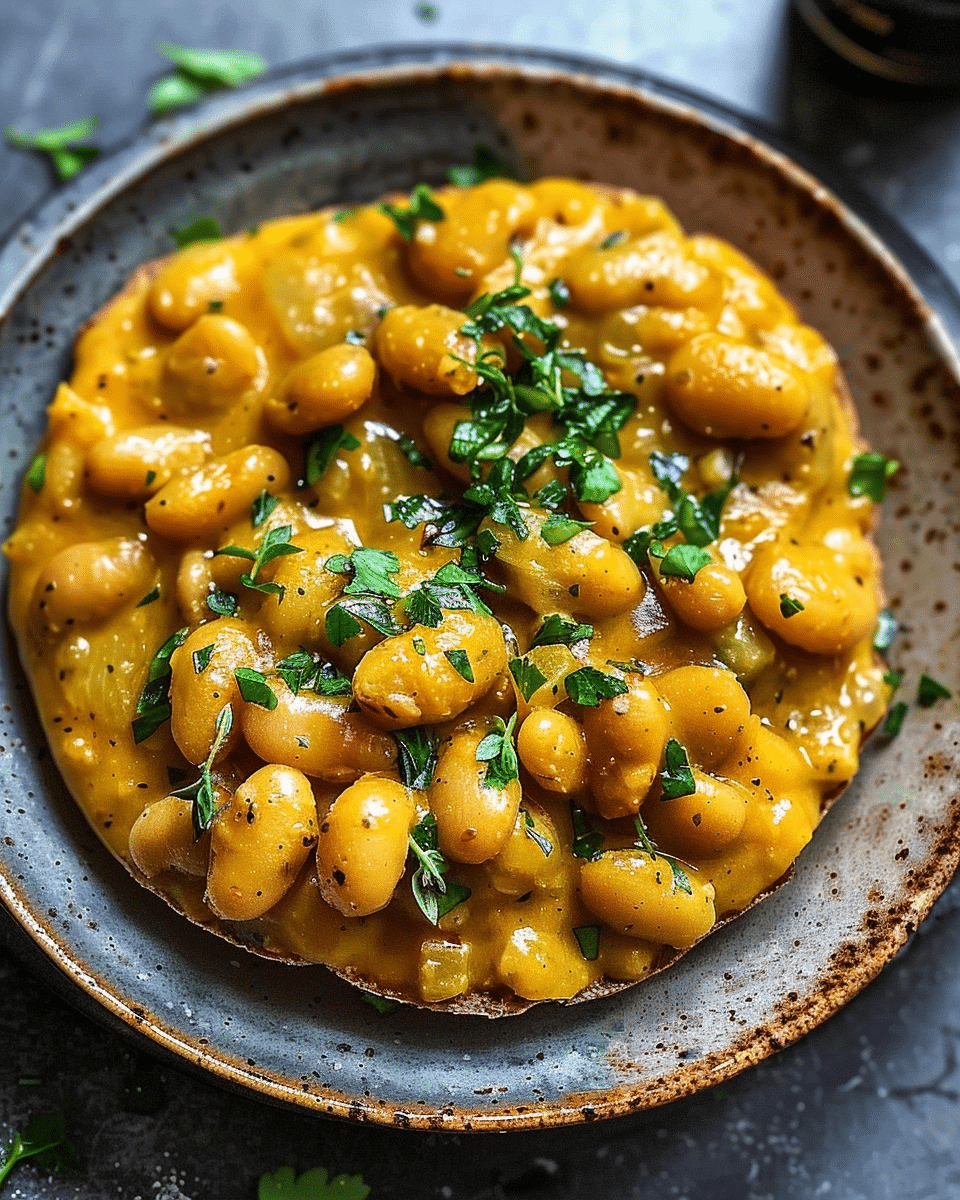 Curried Butter Beans