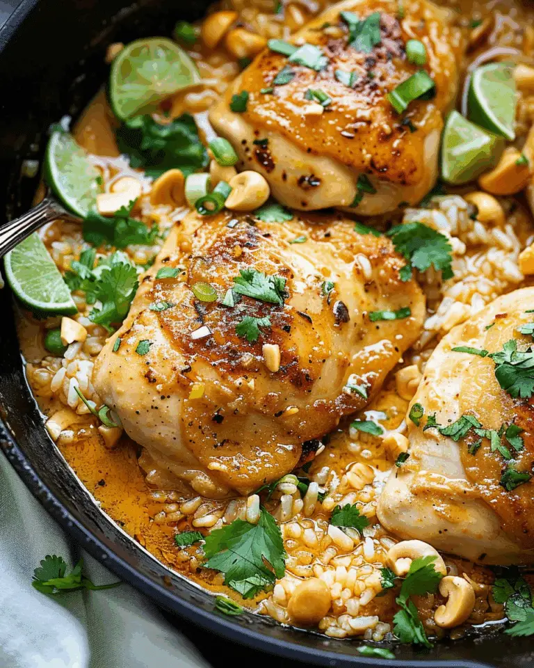 One Pan Coconut Lime Chicken