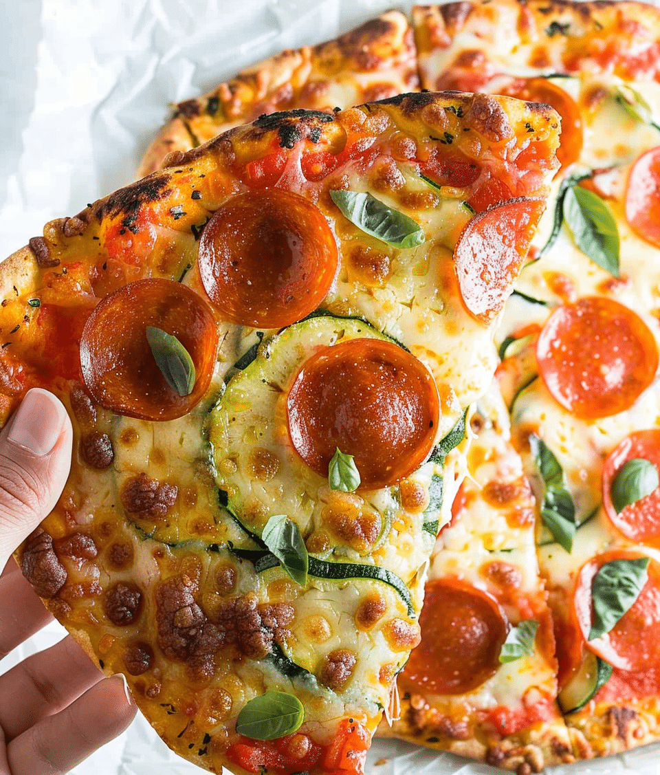Zucchini Pizza Crust