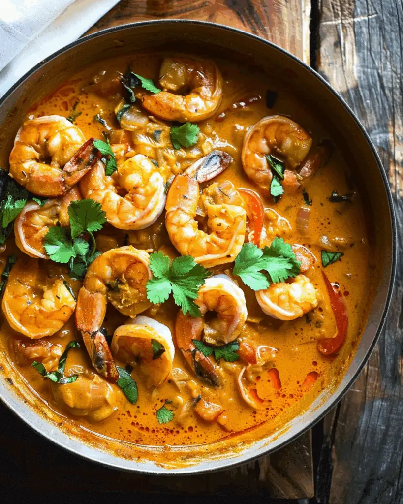 Thai Coconut Shrimp Curry