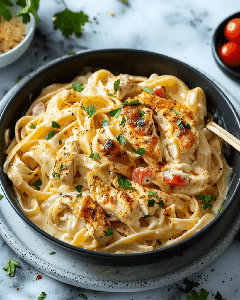 Creamy Cajun Chicken Pasta