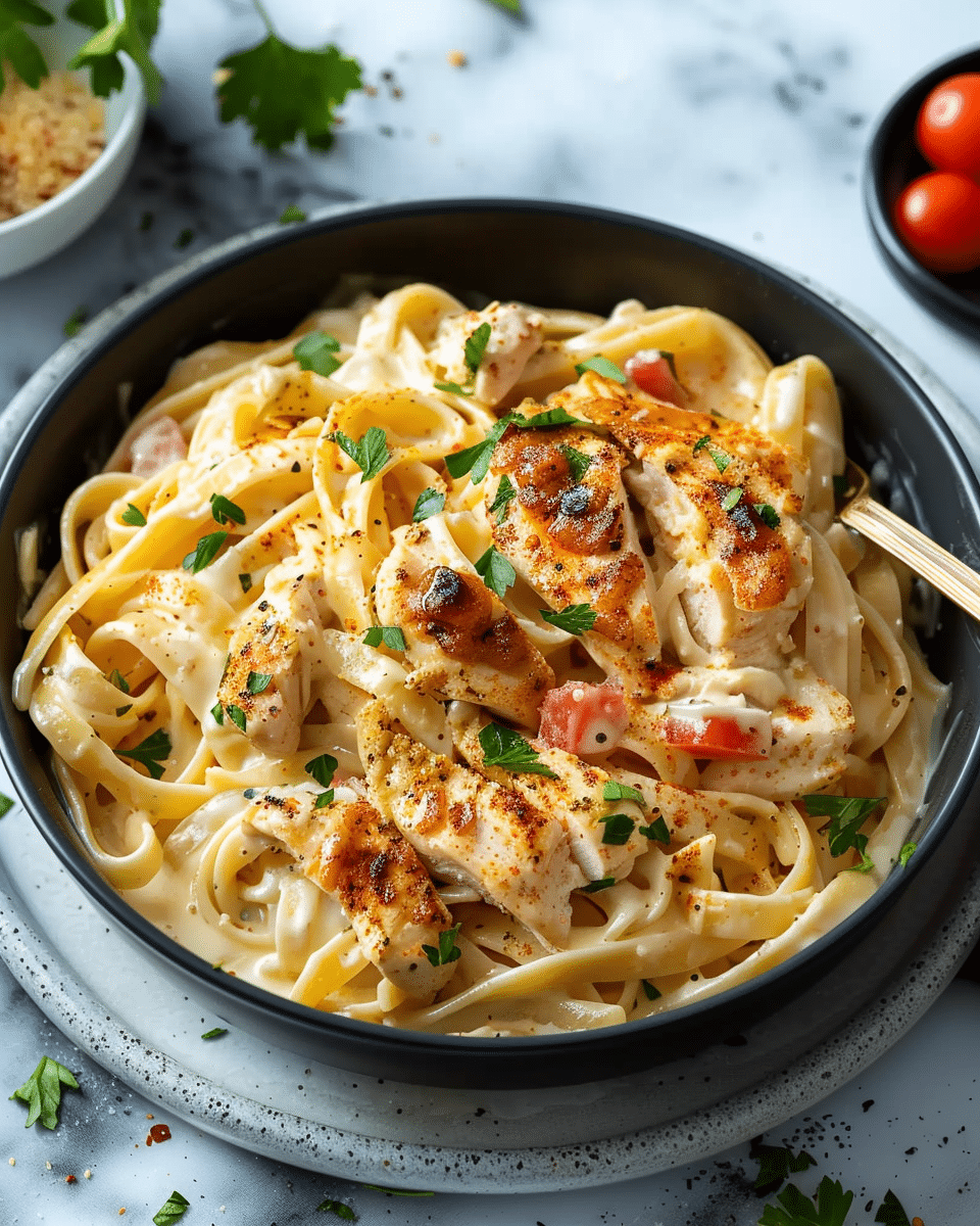 Creamy Cajun Chicken Pasta