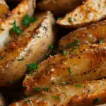 Baked Garlic Parmesan Potato Wedges
