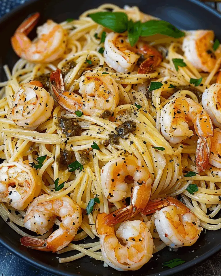 Garlic Shrimp Pasta