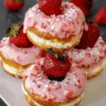 Strawberry Cheesecake Stuffed Donuts