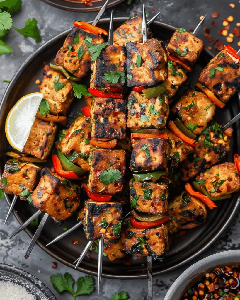 Middle Eastern Tofu Kebabs
