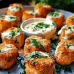 Crispy Bang Bang Salmon Bites