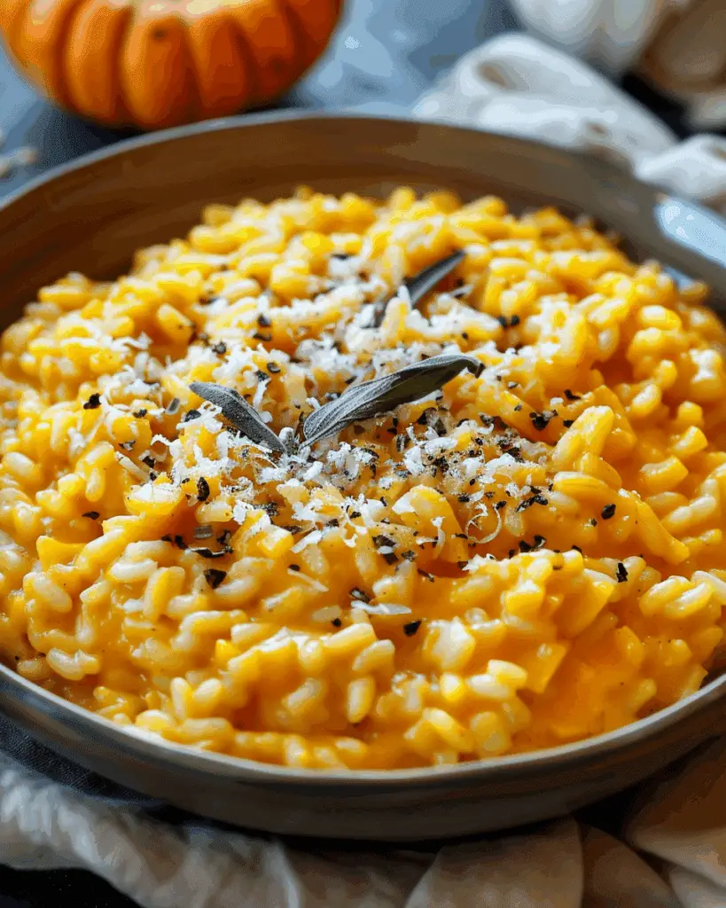 Creamy Pumpkin Risotto