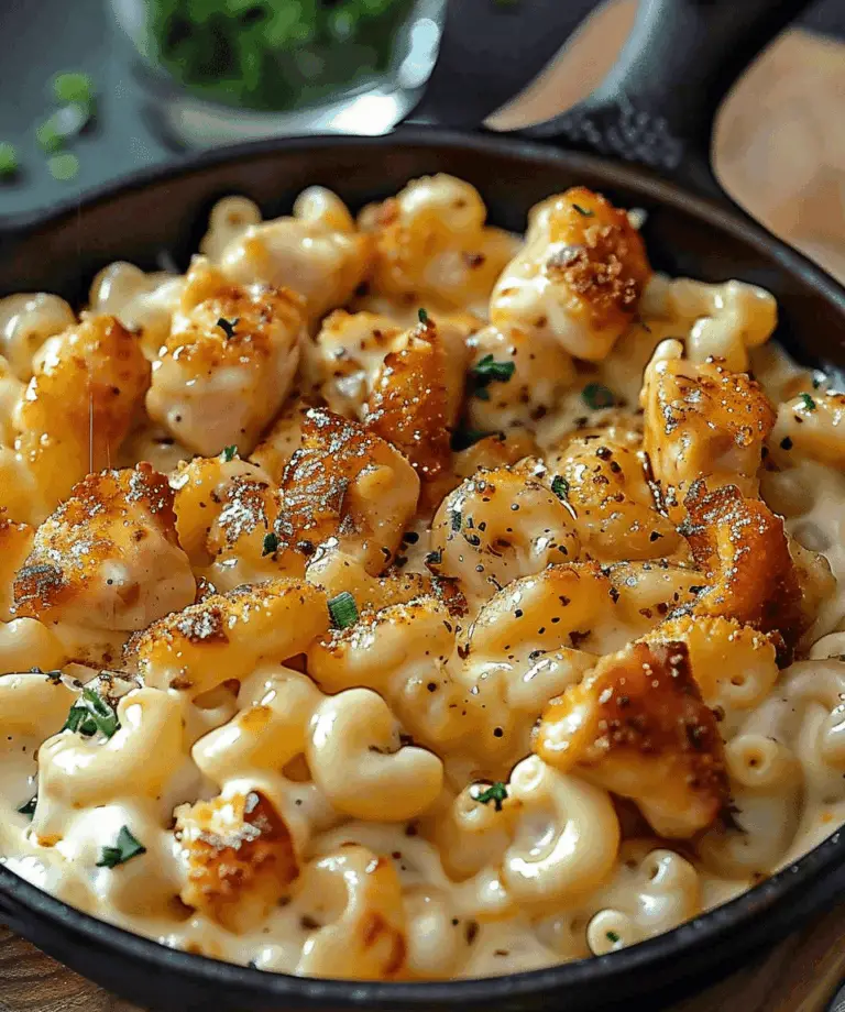 Creamy Honey Pepper Chicken Mac and Cheese Recipe