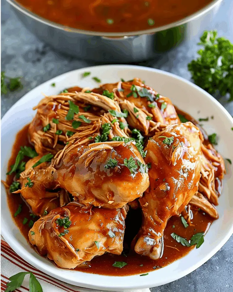 Sweet Baby Ray’s Crockpot Chicken