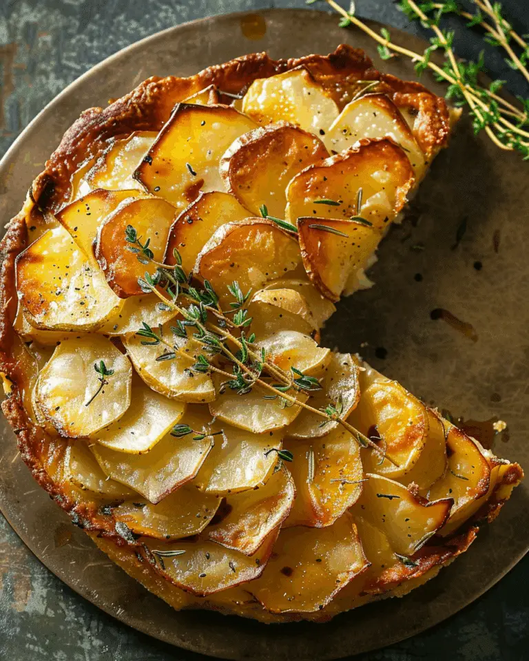 Crispy Balsamic-Thyme Potato Torte