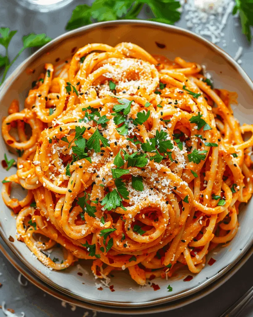 Creamy Gochujang Pasta