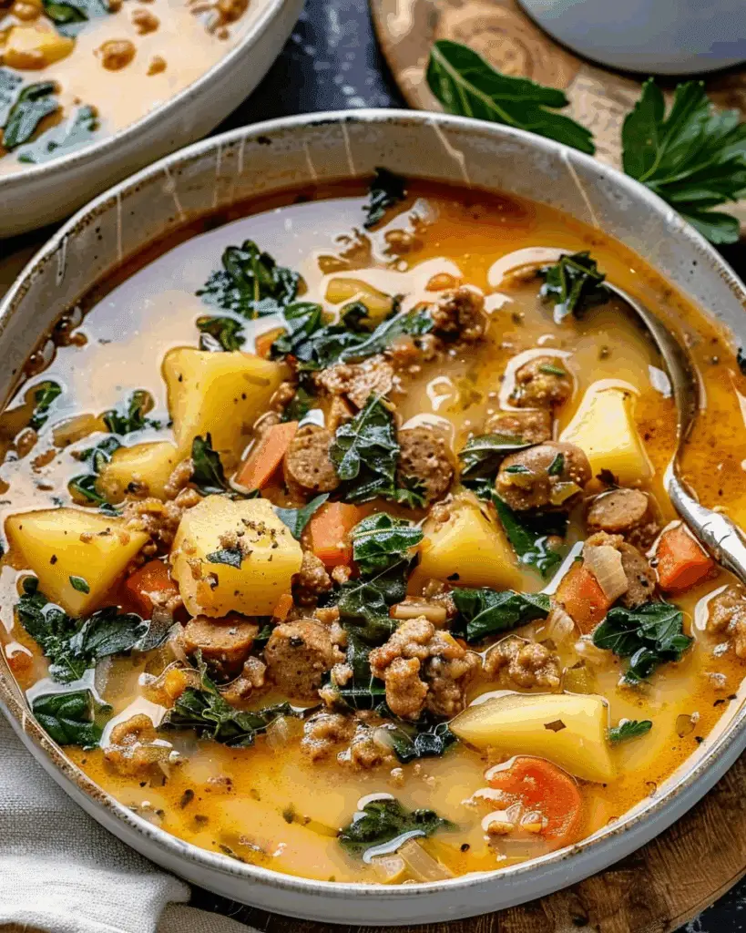 Creamy Italian Sausage Potato Soup