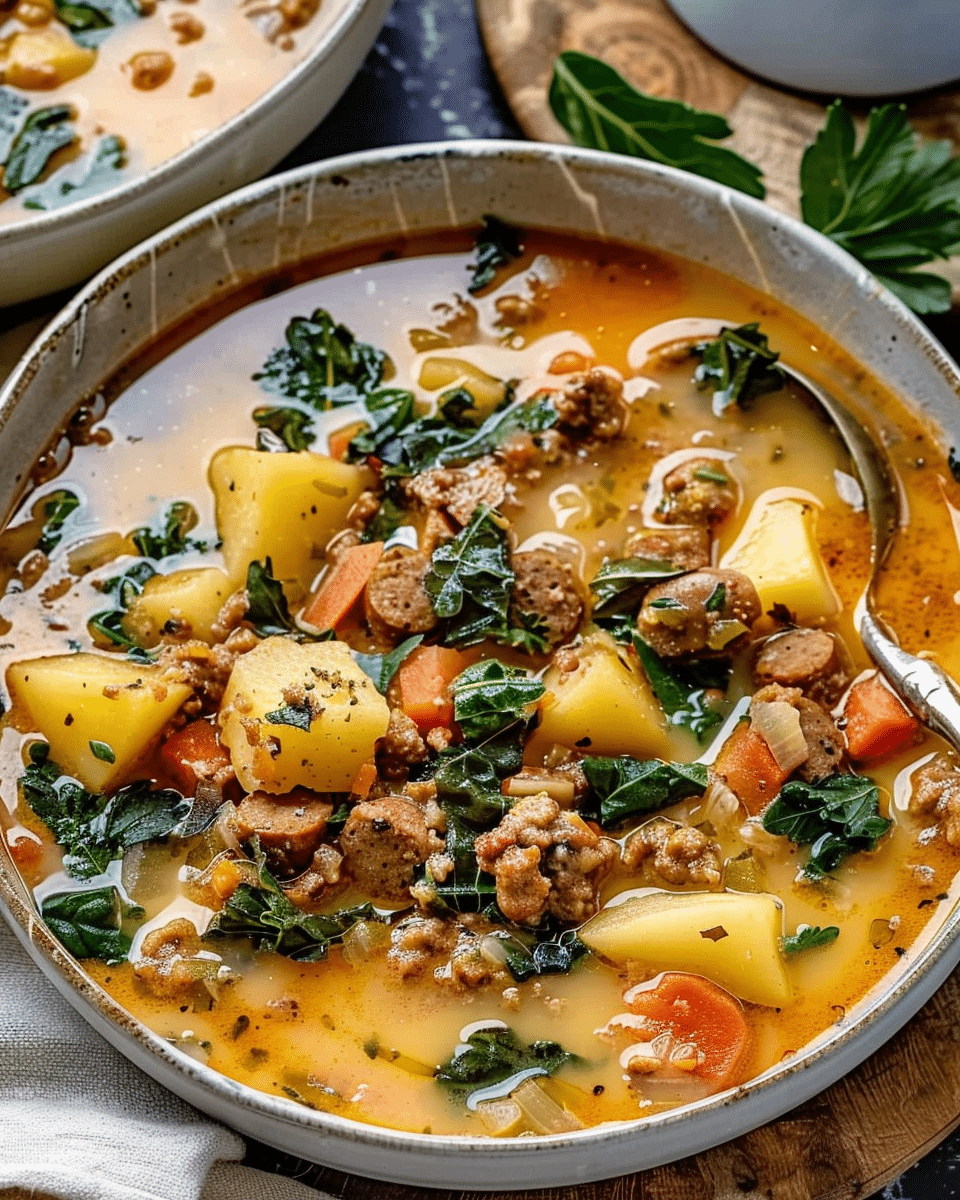 Creamy Italian Sausage Potato Soup