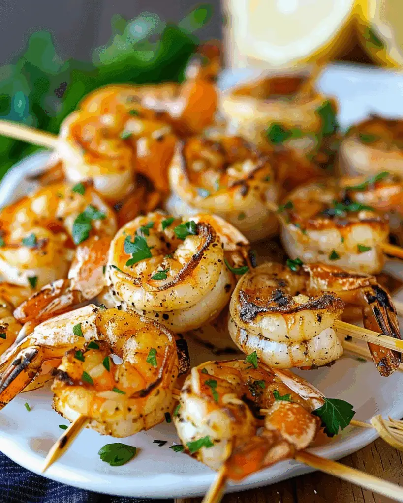 Grilled Shrimp Skewers
