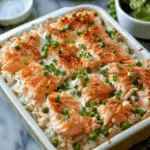 Salmon Sushi Bake – A Creamy, Savory Delight