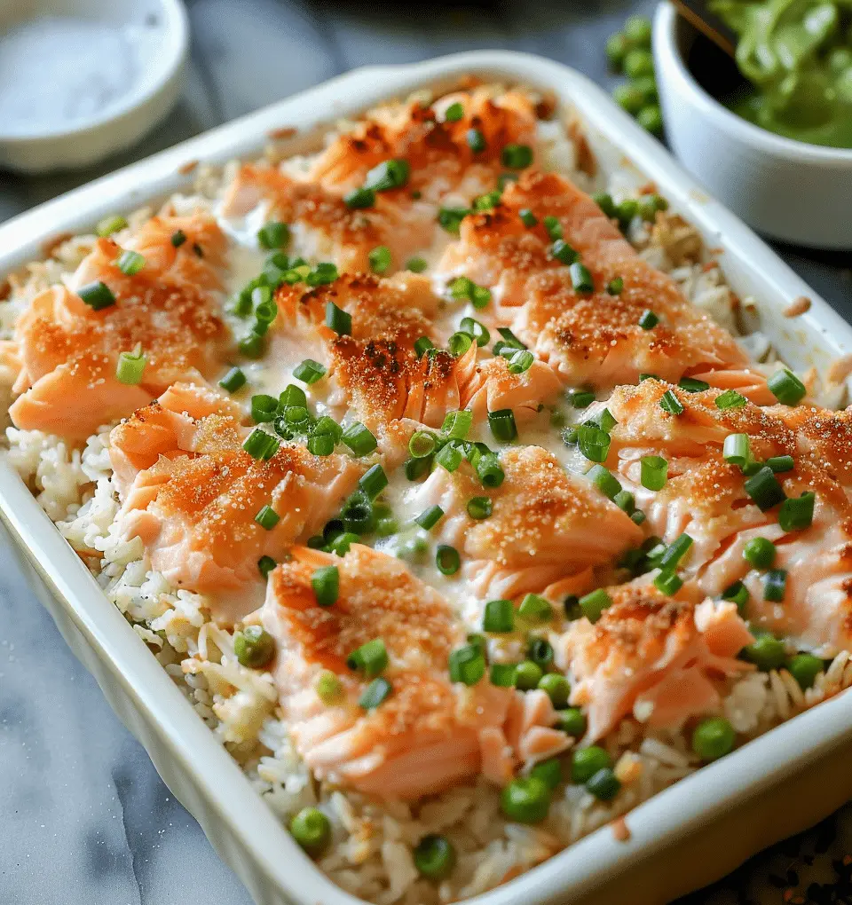 Salmon Sushi Bake – A Creamy, Savory Delight