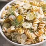 Dill Pickle Pasta Salad