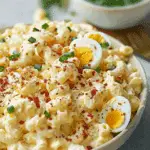 Creamy Deviled Egg Macaroni Salad