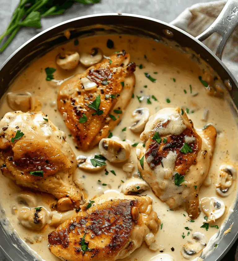 Creamy Garlic Chicken