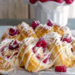Lemon Raspberry Cream Cheese Danish Rolls