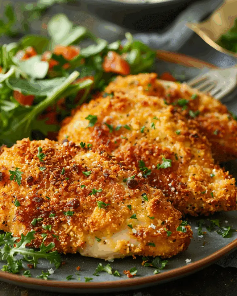 Longhorn Parmesan Crusted Chicken