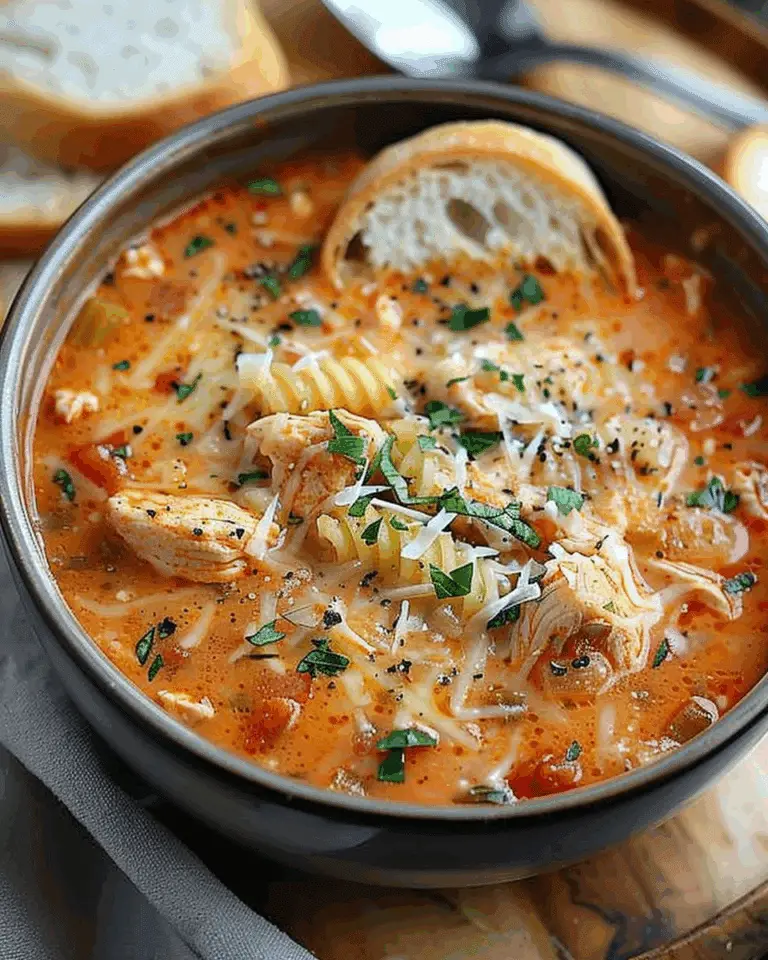Crockpot Chicken Parmesan Soup: The Cozy, Cheesy Comfort You Crave