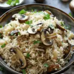 One-Pot Mushroom Rice