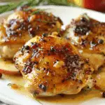 Honey Mustard Apple Chicken with a Savory Twist