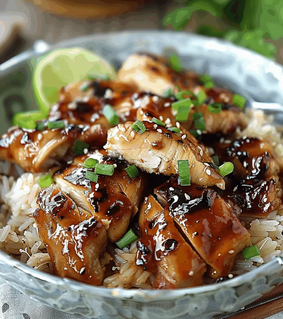 Hawaiian Style Teriyaki Chicken