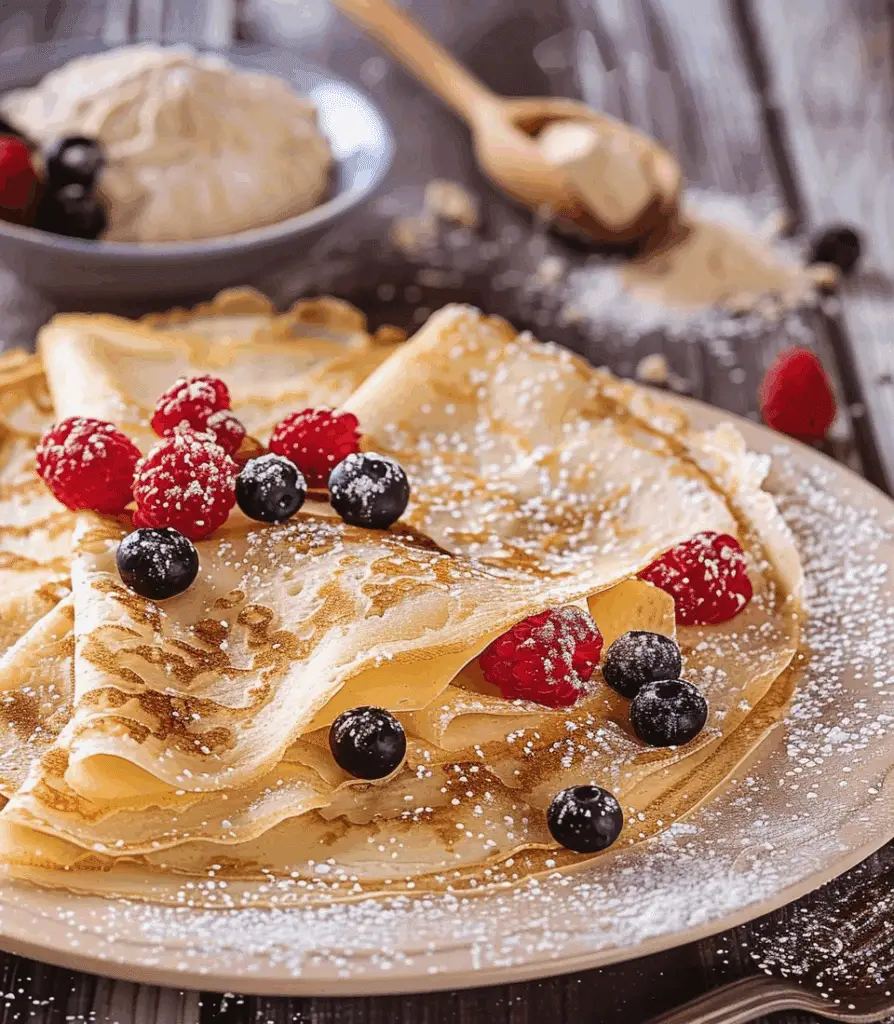 Gluten-Free Crepes – Easy Almond Oat Crepes Recipe