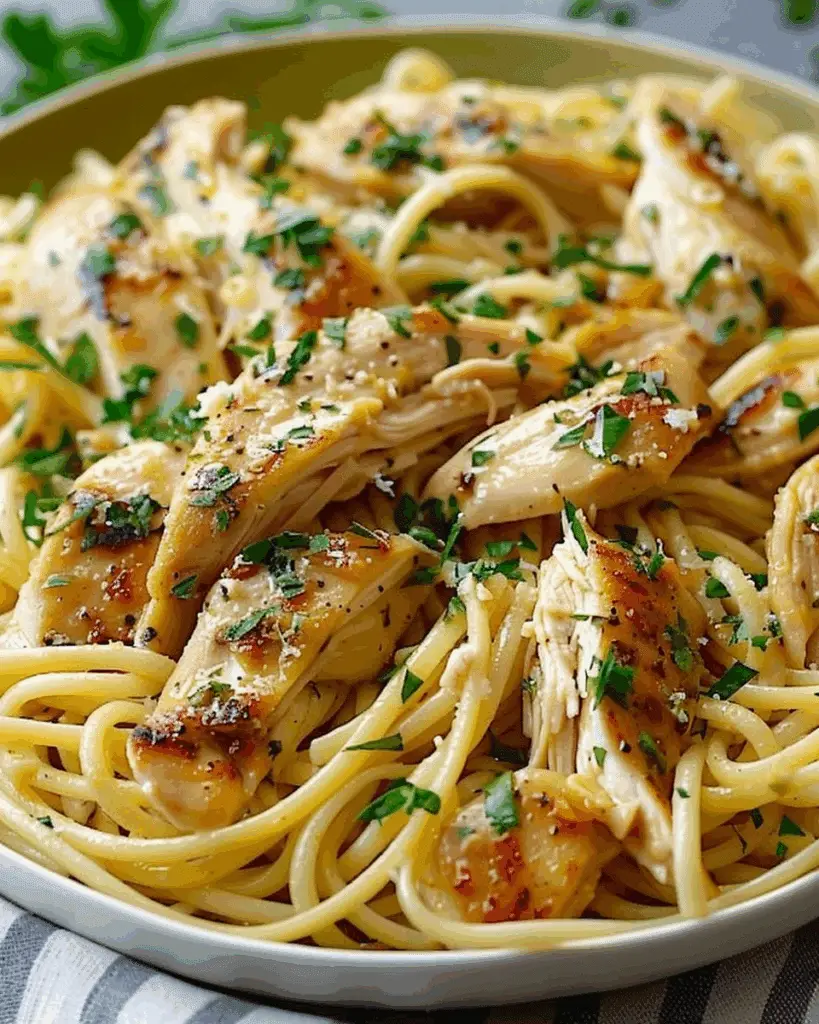 Chicken Scampi Pasta