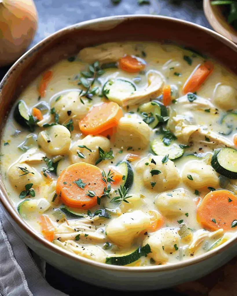 Chicken Gnocchi Soup Recipe (30-Minutes, One-Pot)