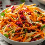 Refreshing Apple Cranberry Carrot Salad