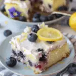 Lemon Blueberry Sheet Cake