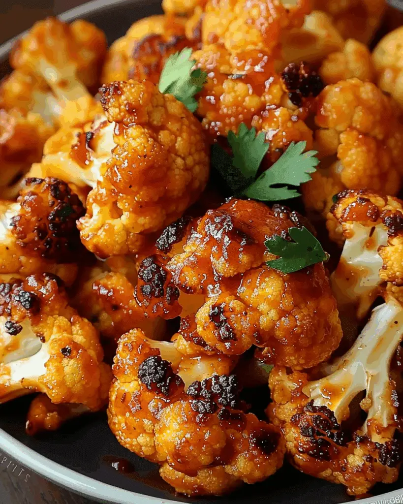 Maple Sriracha Cauliflower Bliss