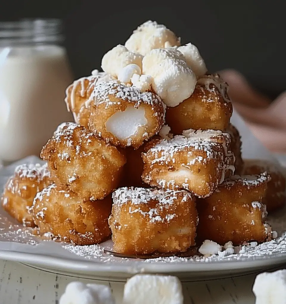 Deep Fried Marshmallows