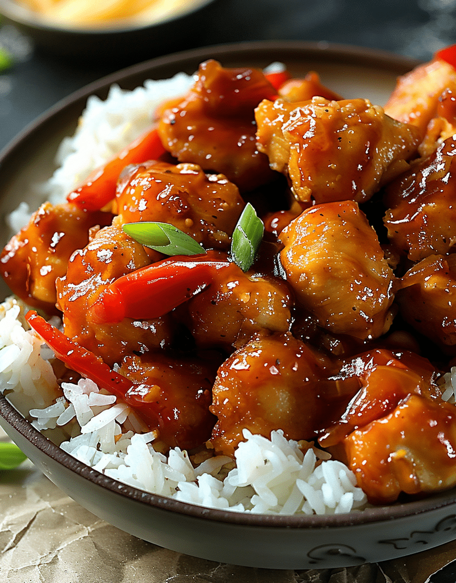 Baked Sweet and Sour Chicken