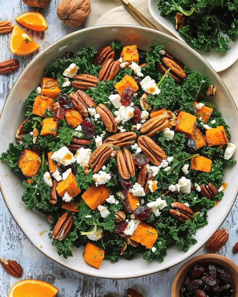 Sweet Potato Kale Salad