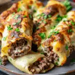 Keto Philly Cheesesteak Rolls