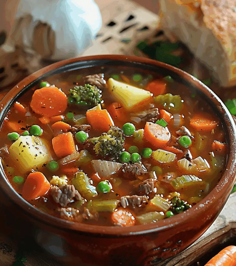 Hearty Vegetable Beef Soup