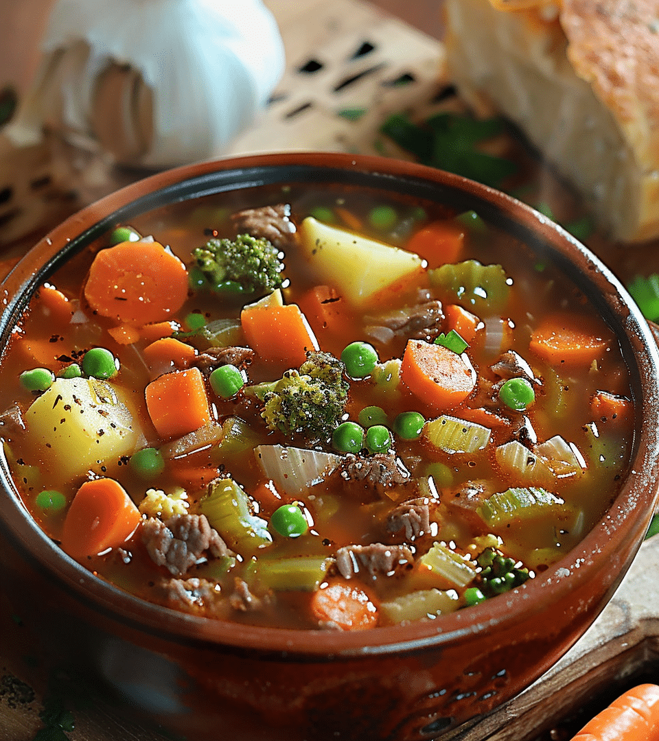 Hearty Vegetable Beef Soup