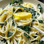 Zesty Lemon Ricotta and Spinach Pasta
