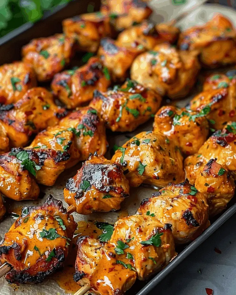 Cowboy Chicken Skewers