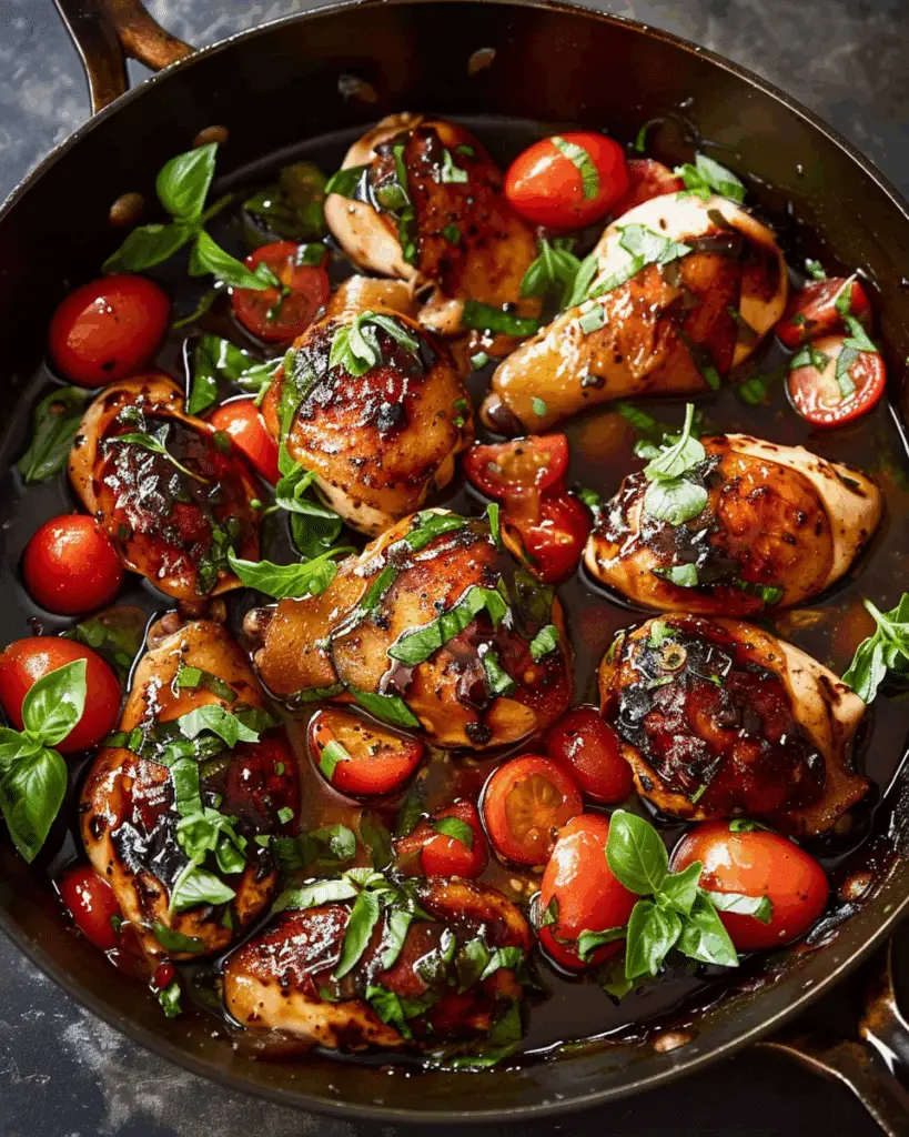 One Pan Balsamic Chicken
