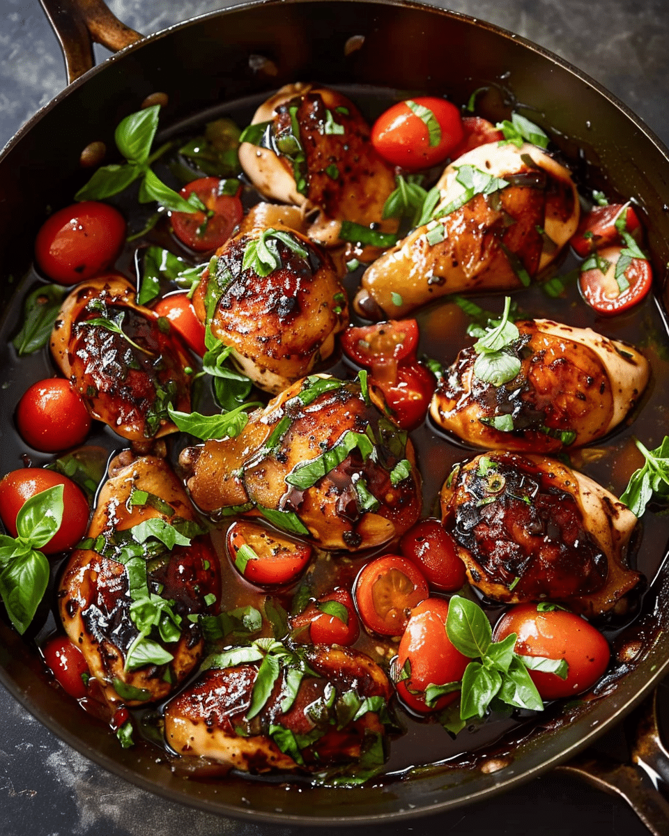 One Pan Balsamic Chicken