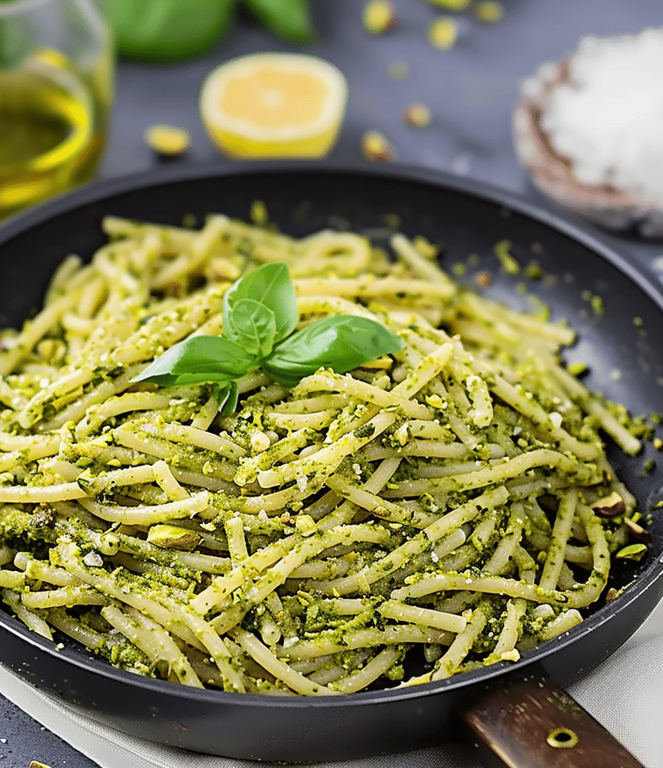Pistachio Pesto Pasta