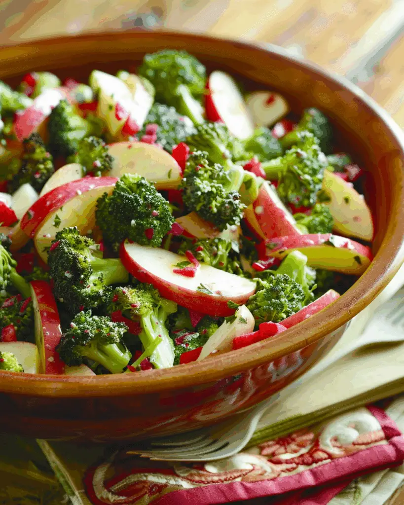 Honeycrisp Apple Broccoli Salad